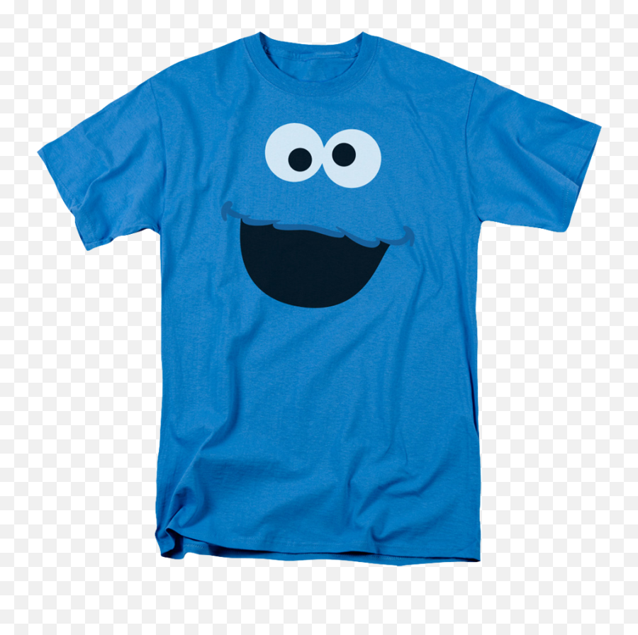 Cookie Monster Face Sesame Street T - Shirt Hey Butthead Say Hi To Your Mom Png,Cookie Monster Png