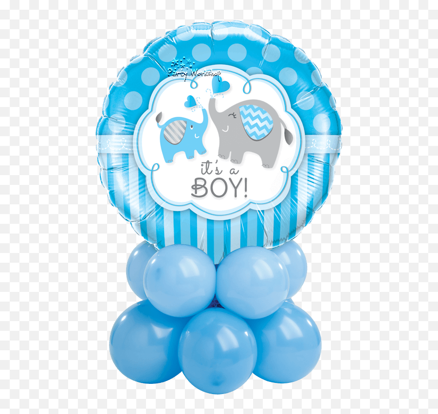 Itu0027s A Boy Girl Elephant Mini - Party Workshop Sales Balloon Bouquet Its A Boy Png,Its A Boy Png
