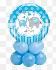 Itu0027s A Boy Girl Elephant Mini - Party Workshop Sales Balloon Bouquet Its A Boy Png,Its A Boy Png