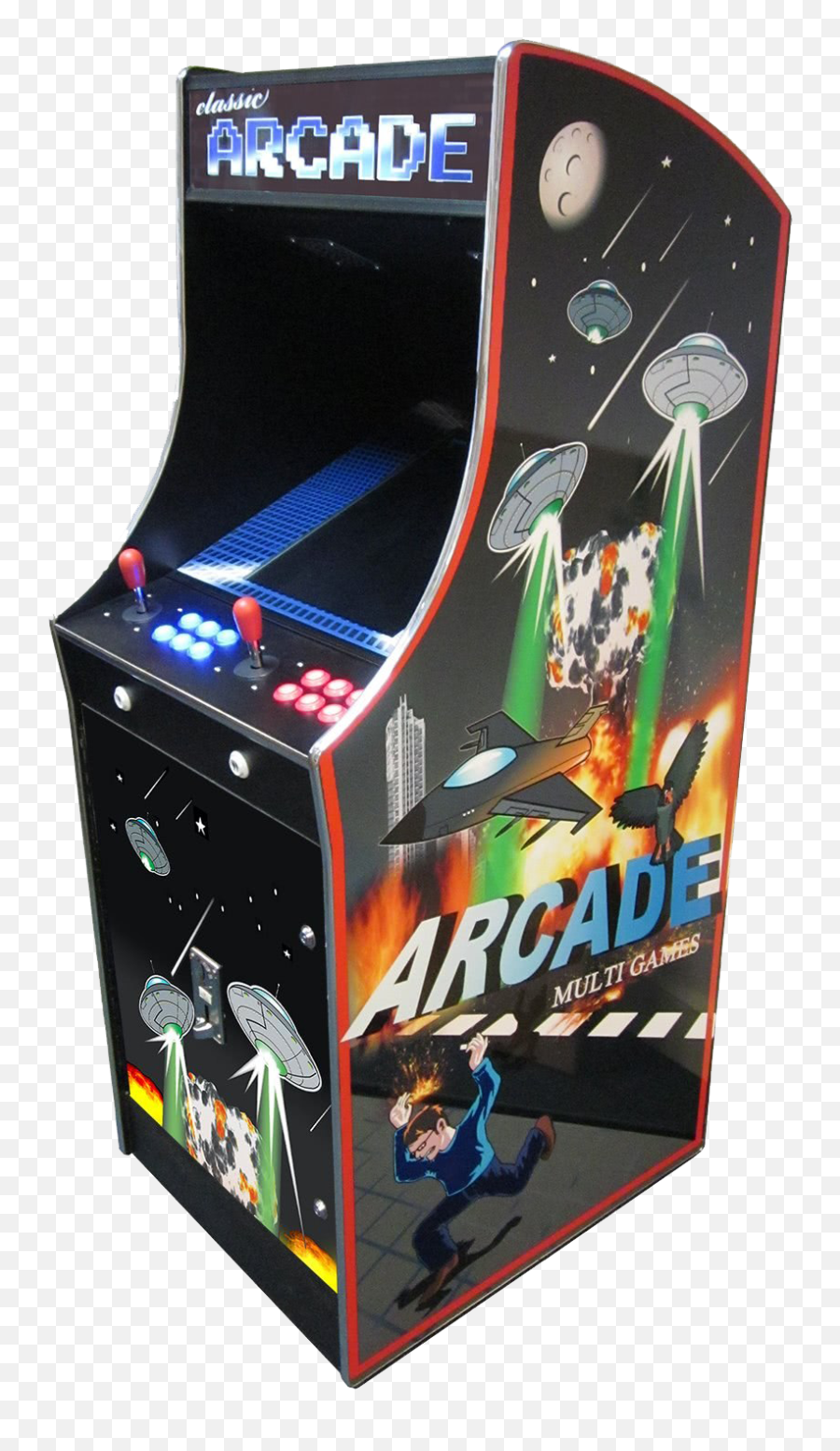 Arcade Machine Transparent - Arcade Cabinet Hd Png,Arcade Cabinet Png