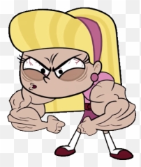 Cartoon Transparent Png Image - Muscle Arms Pic