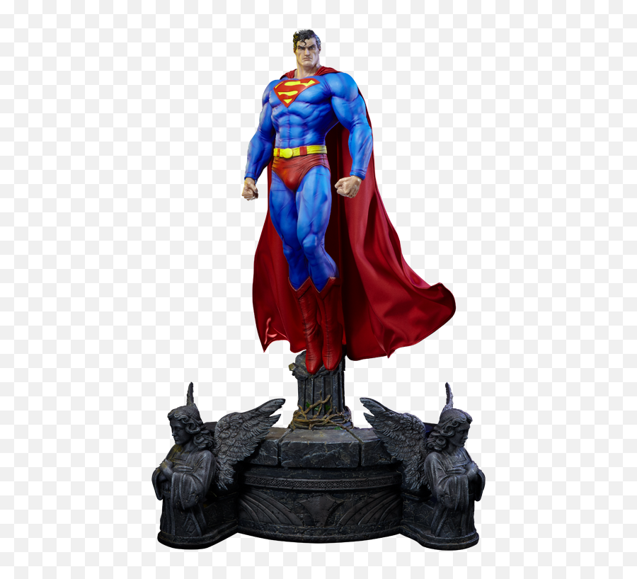 Dc Comics Superman Fabric Cape Edition Statue By Prime 1 Stu - Superman Hush Statue Prime 1 Png,Superman Cape Logo