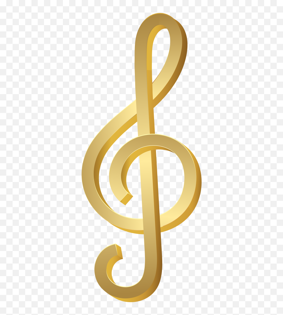 Clef Png And Vectors For Free Download - Gold Treble Clef Clipart,Treble Clef Png