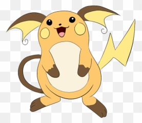 Pokemon Clip - Draw Pokemon Raichu Easy Png,Raichu Png