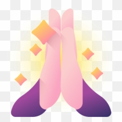 Praying - Free Hands And Gestures Icons Clip Art Png,Praying Emoji Png