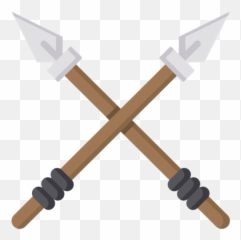 Spear Icon Of Flat Style - Available In Svg Png Eps Ai Real Crossed Swords,Spear Png