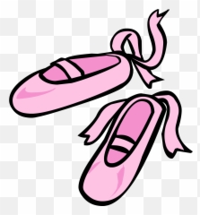 Ballet Shoes Clipart - Dance Shoes Clipart Png,Cartoon Shoes Png