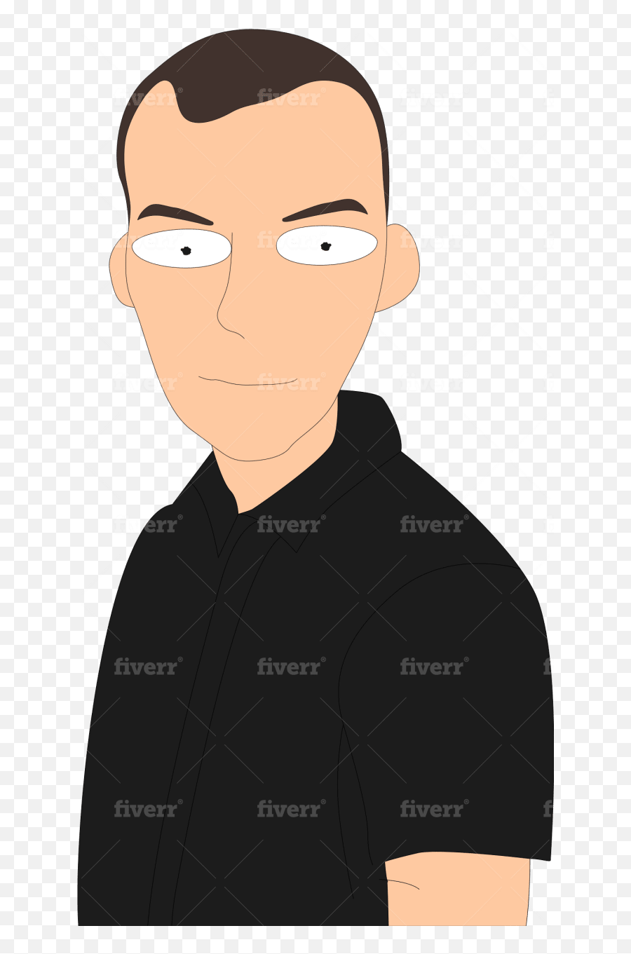 Draw Your Photo In To Rick And Morty Stlye Cartoon - Fiverr Png,Rick Png