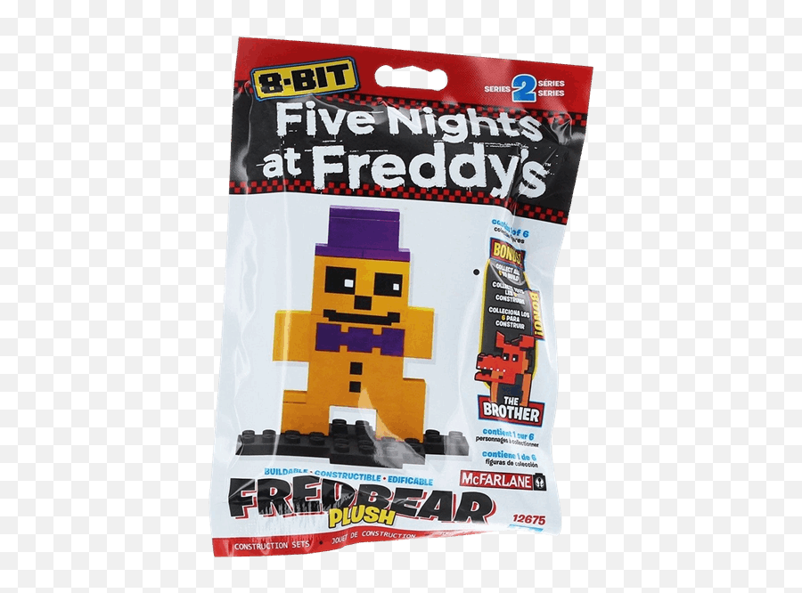 Five Nights - 8bit Constuction Blind Box Five Nights At Buildable Figure Png,Five Nights At Freddy's Png
