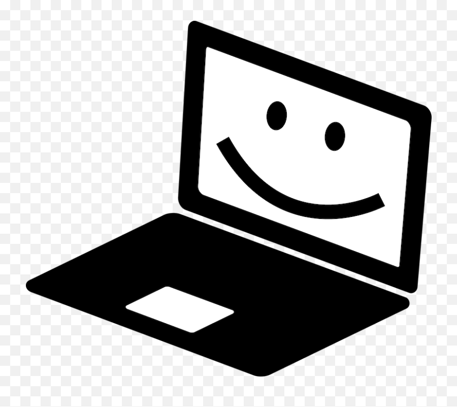 Computer Laptop Notebook - Free Vector Graphic On Pixabay Free Laptop Clipart Png,Laptop Clipart Png