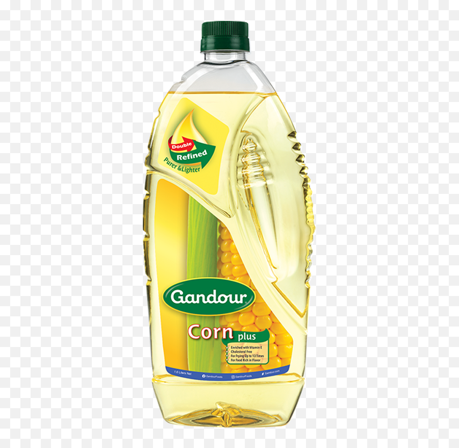 Download Gandour Corn Oil - Twoliter Bottle Full Size Png Transparent Refined Cooking Oil Bottle Png,Corn Stalk Png