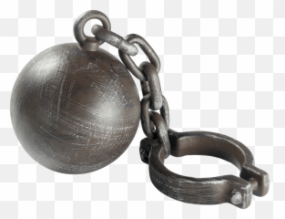 Halloween Ball And Chain Transparent Png - StickPNG Convict And