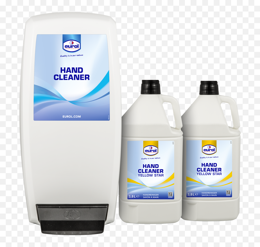 Eurol Hand Cleaner Yellow Star Start Kit Handcleaner With - Eurol Handwash Gel Hygienic 4 Png,Yellow Star Transparent