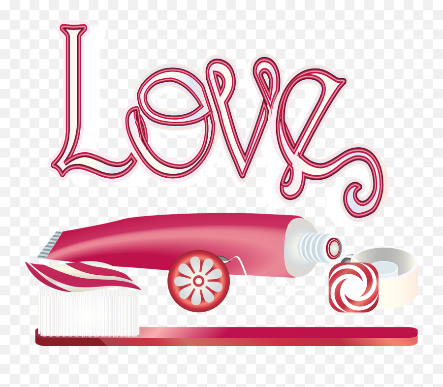 Graphic Toothpaste Love - Free Vector Graphic On Pixabay Toothpaste Png,Floss Png