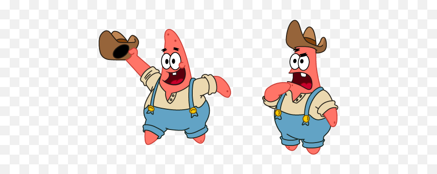 Spongebob Pecos Patrick Star Cursor - Pecos Patrick Png,Patrick Star Png