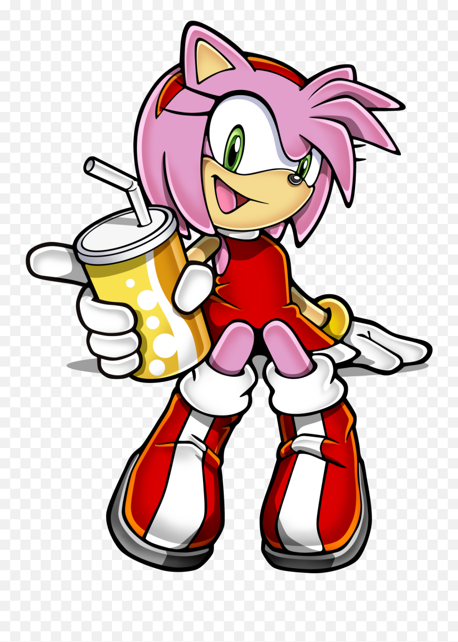 Sonic Channel Amy - Amy Rose Png Art,Amy Rose Png