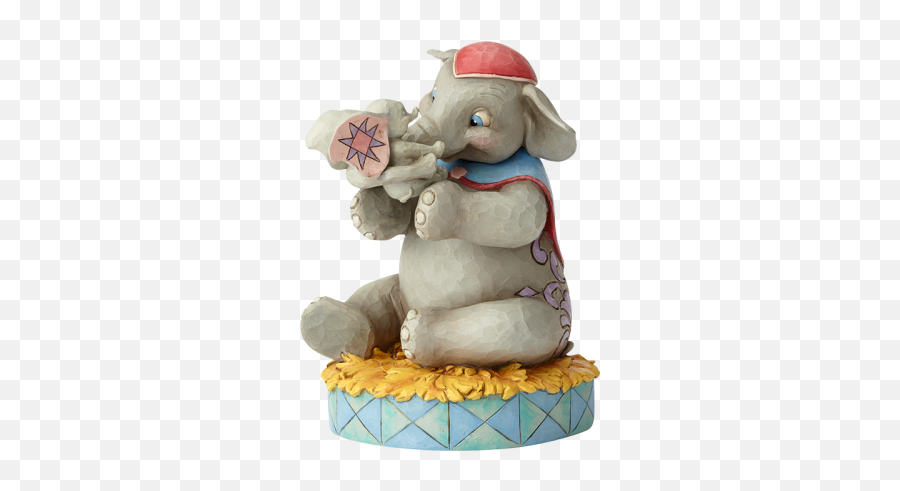 Mrs Jumbo And Dumbo Figurine By Enesco - Disney Traditions Dumbo Png,Dumbo Png