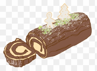 Chocolate Yule Log Png Pic - Yule Log Png,Log Png