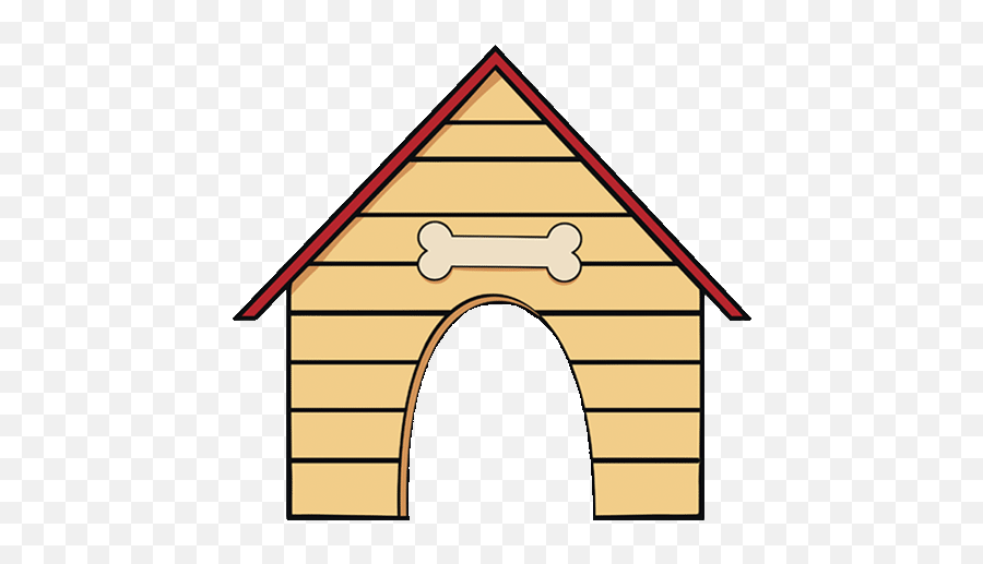 free clipart dog houses