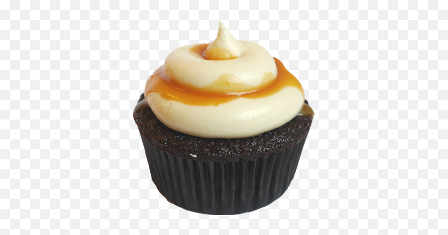 Salted Caramel - Cupcake Png,Caramel Png