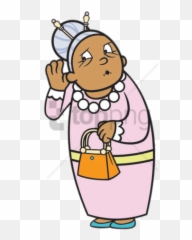 Free Png Download Wordgirl Granny May Clipart Photo - Wordgirl Granny,Granny Png