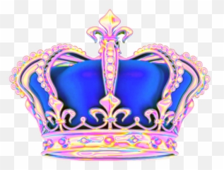 Queen Crown Princess Aesthetic Sticker By Dinaaaaaah - Gold Crown png