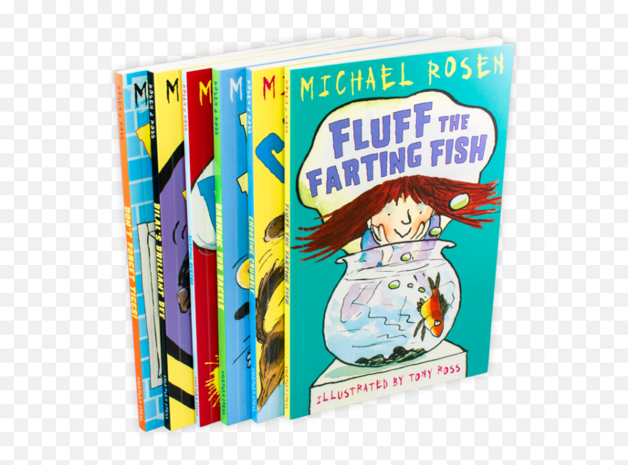 Bagels Burping Bertha Fluff - Michael Rosen Book Set Png,Michael Rosen Png