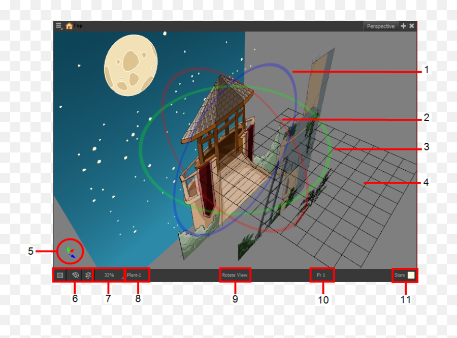 Perspective View - Multiplane Camera 3d Png,Perspective Grid Png