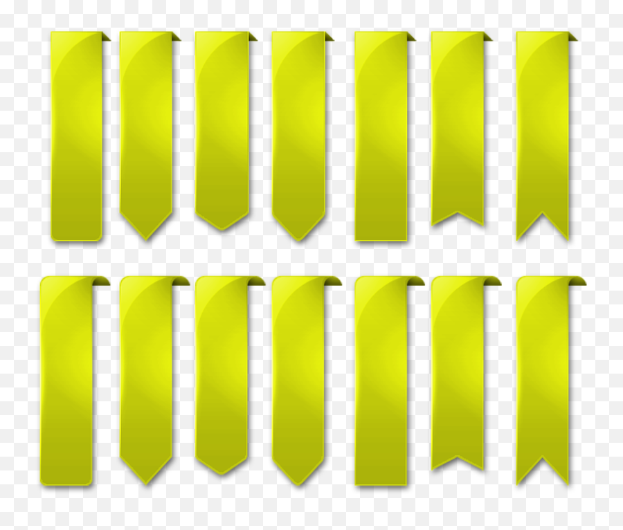 Yellow Banner Png - Png Banner Transparente,Yellow Banner Png