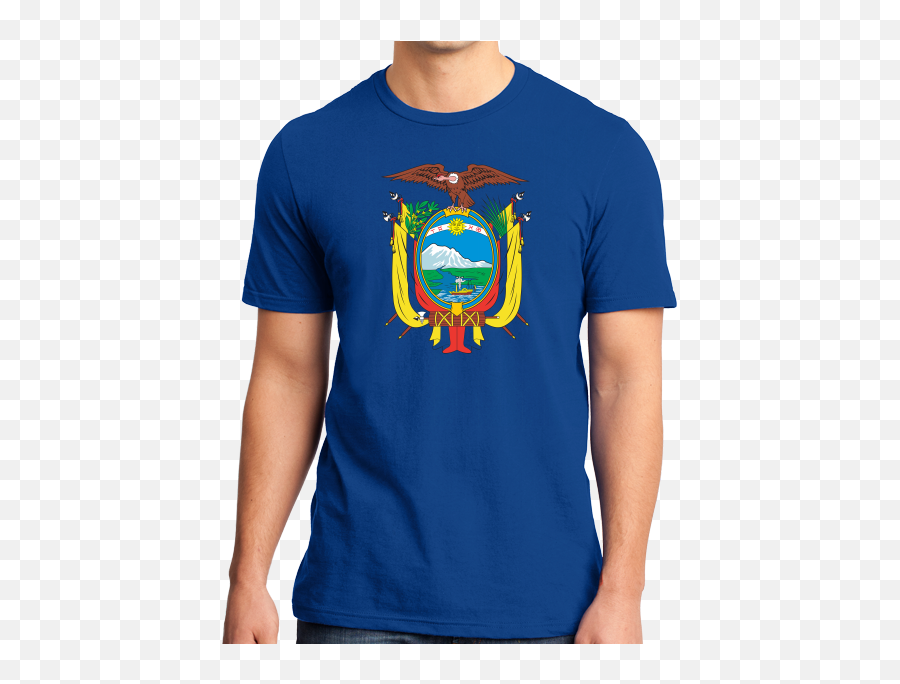 Ecuadorian Coat Of Arms - Ecuador Pride Chimborazo Guayas Tshirt Ecuador Coat Of Arms Png,Ecuador Flag Png