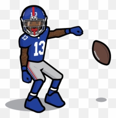 Odell Beckham Jr Chibi - Odell Beckham Jr Drawing Png,Odell Beckham Jr Png