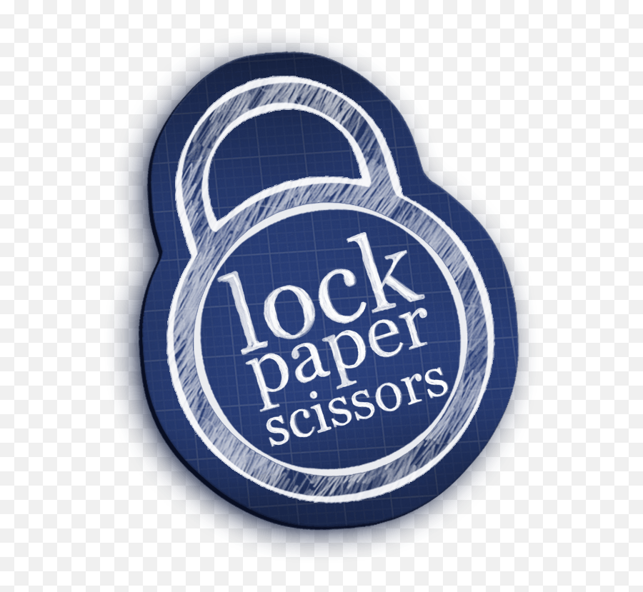 Lock Paper Scissors Logo 600px - Circle Png,Scissors Logo