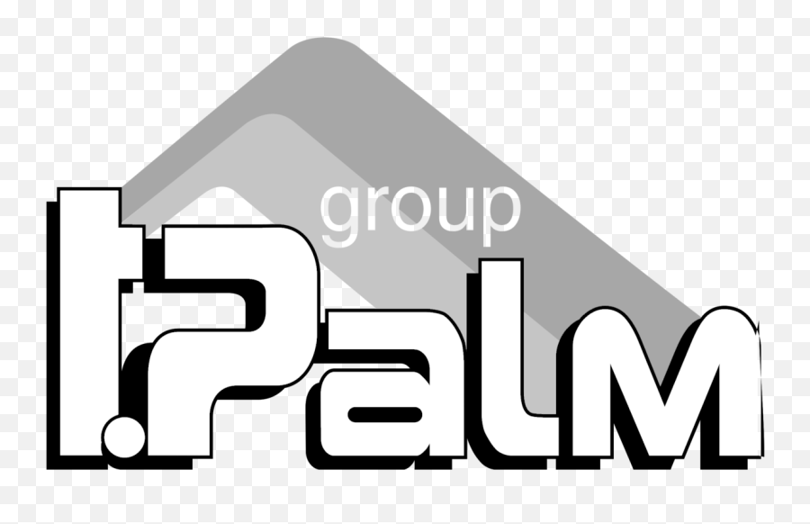 T Palm Group Logo Black And White - T Palm Png,Palm Logo
