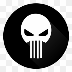 Man Super The Superhero Punisher Saver Icon - Dot png