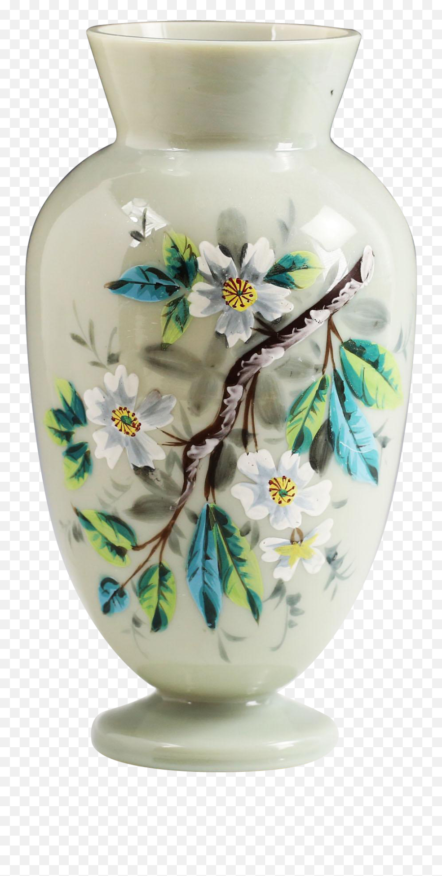 Download Hd Clipart Freeuse Antique Victorian Slate Opaline - Porcelain Png,Vase Png