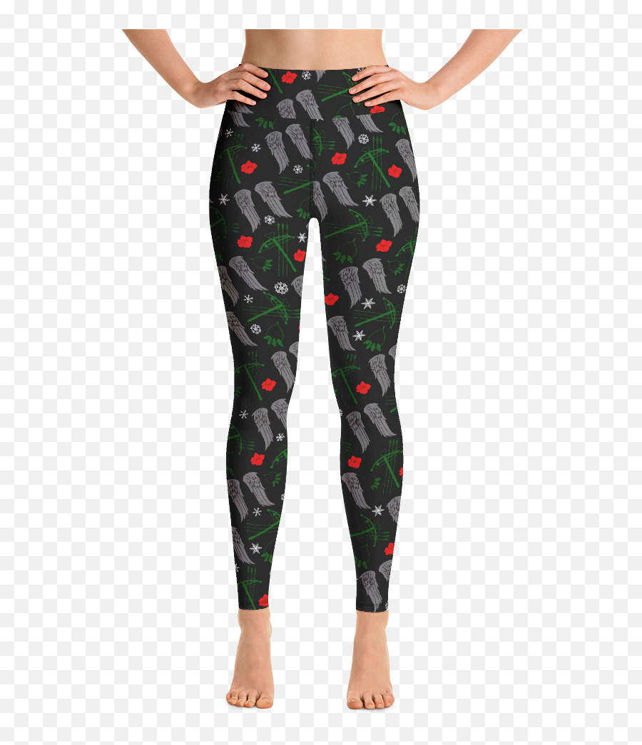The Walking Dead Icons Holiday Womenu0027s All - Over Print Yoga Leggings Octopus Leggings Png,Left 4 Dead Icon