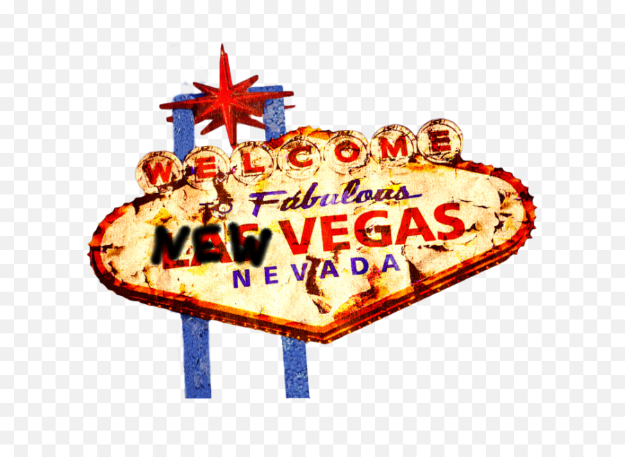 Welcome To New Vegas Logo Png - Fallout New Vegas Sign,Fallout New Vegas Logo