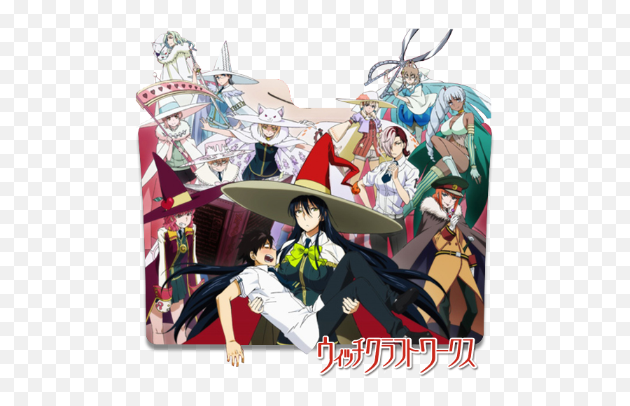 Witchcraft Works Ending - Witch Craft Works Png,Icon Folder Windows 7 Anime