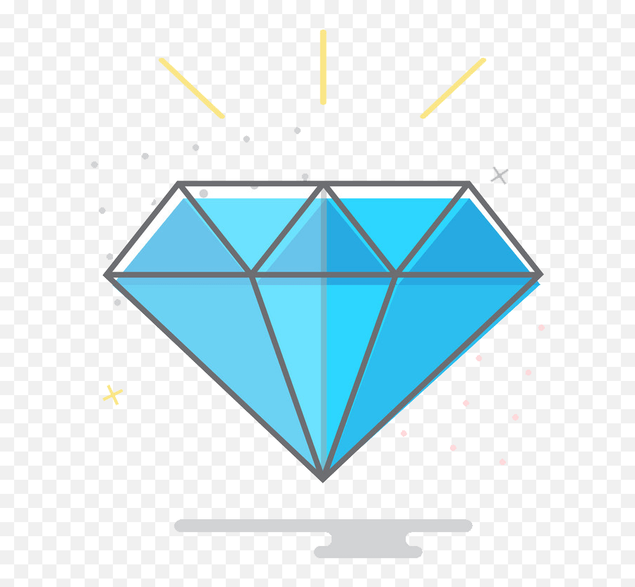 Shine Diamond Icon Png Transparent - Shining Diamond Icon Png,Shine Icon
