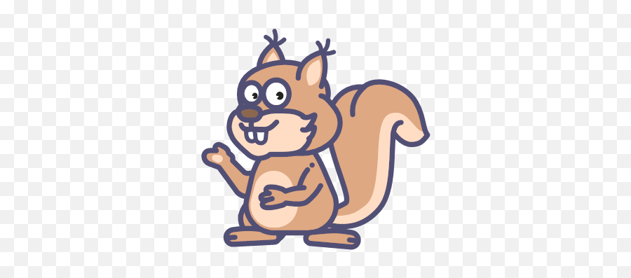 Squirrel Vector Icons Free Download In Svg Png Format - Hình Con Sóc D Thng,Cute Animal Icon