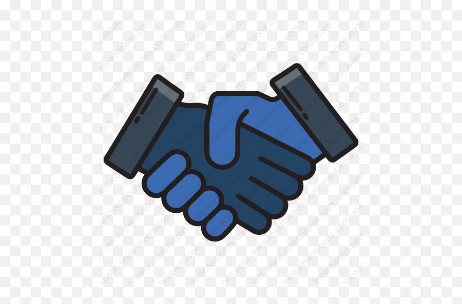 Download Handshake Vector Icon Inventicons - Vertical Png,Hand Shake Icon