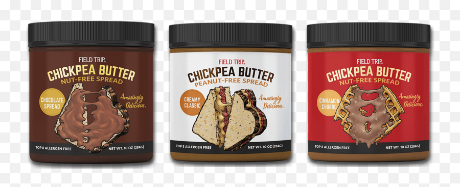 Chocolate Spread - Chickpea Butter U2014 Field Trip Snacks Paste Png,Churro Icon
