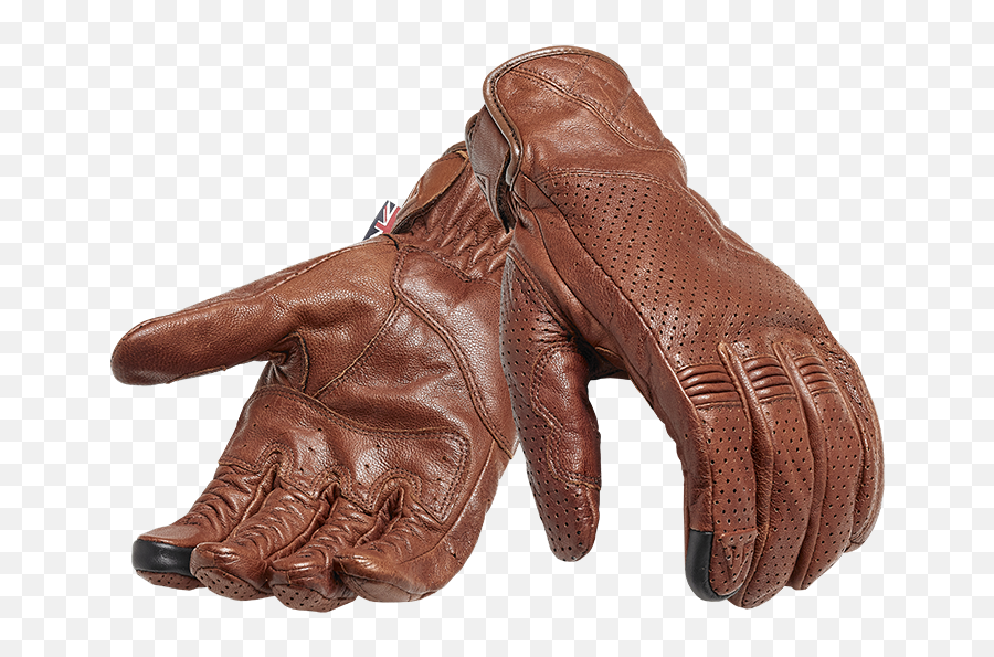 Banner Brown Leather Motorcycle Gloves - Banner Brn Govle Png,Icon Motorsports Gloves