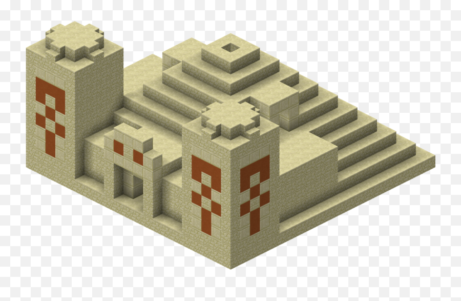 Minecraft Desert Temple Png Image - Minecraft Desert Temple,Temple Png