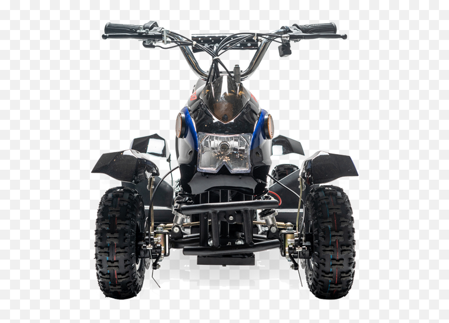 Rosso Motors Equad S Blue - 500w Kids Atv 4 Wheeler Ride On Vehicle Png,Rosso Icon 18