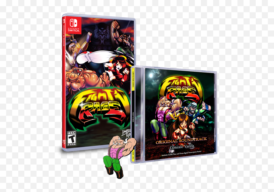 Switch Limited Run 93 Fightu0027n Rage Soundtrack Bundle Png Mvc2 Character Select Icon