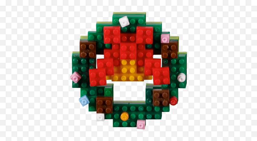 Brixies Christmas Wreath - Toy Block Png,Christmas Reef Png