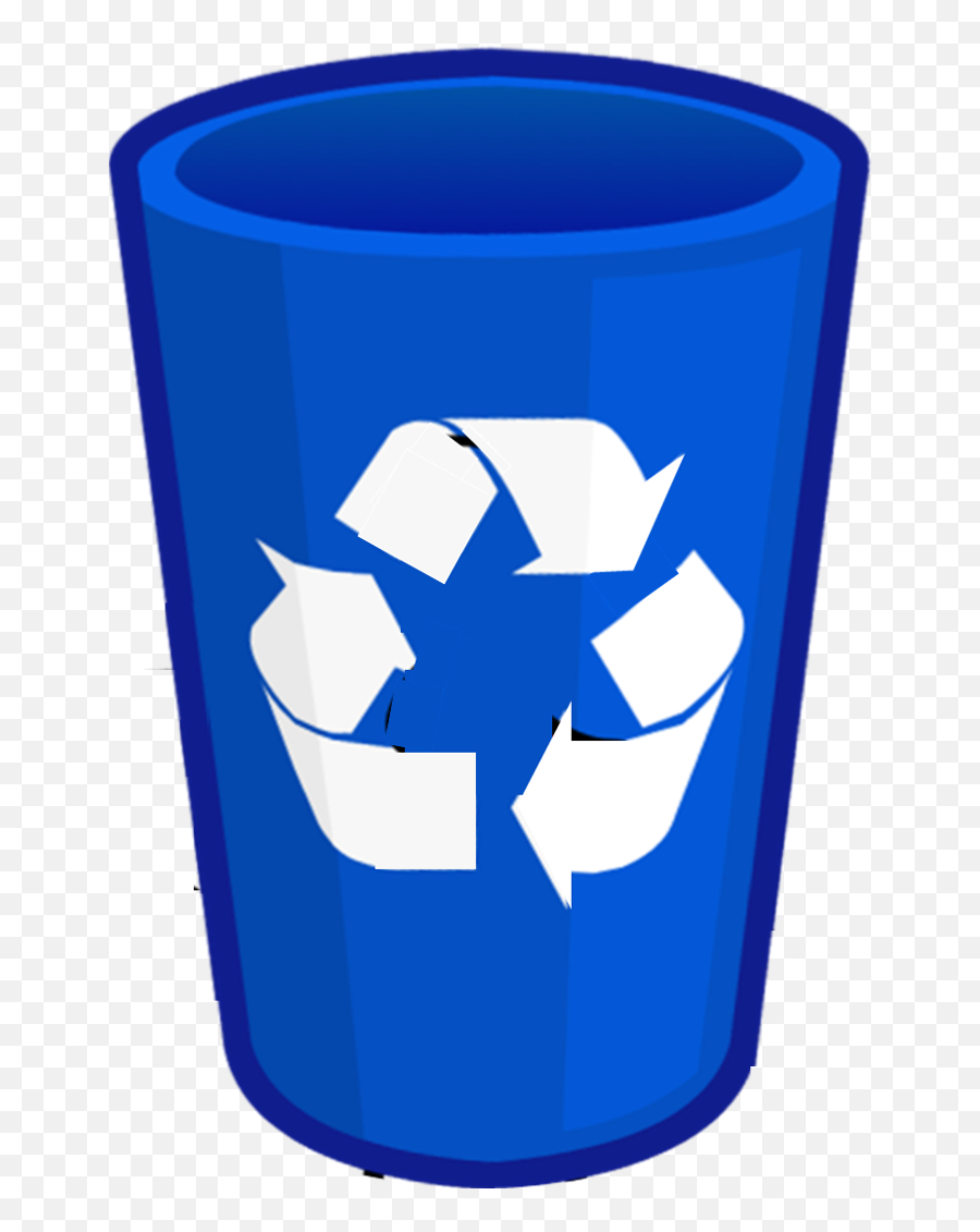 Blue Recycle Bin Png 2 Image - Transparent Background Recycle Bin Png,Recycle Bin Png