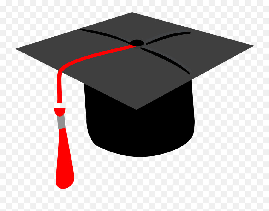 Graduation Cap Hat - Free Vector Graphic On Pixabay Graduation Hat Png,Cap Png