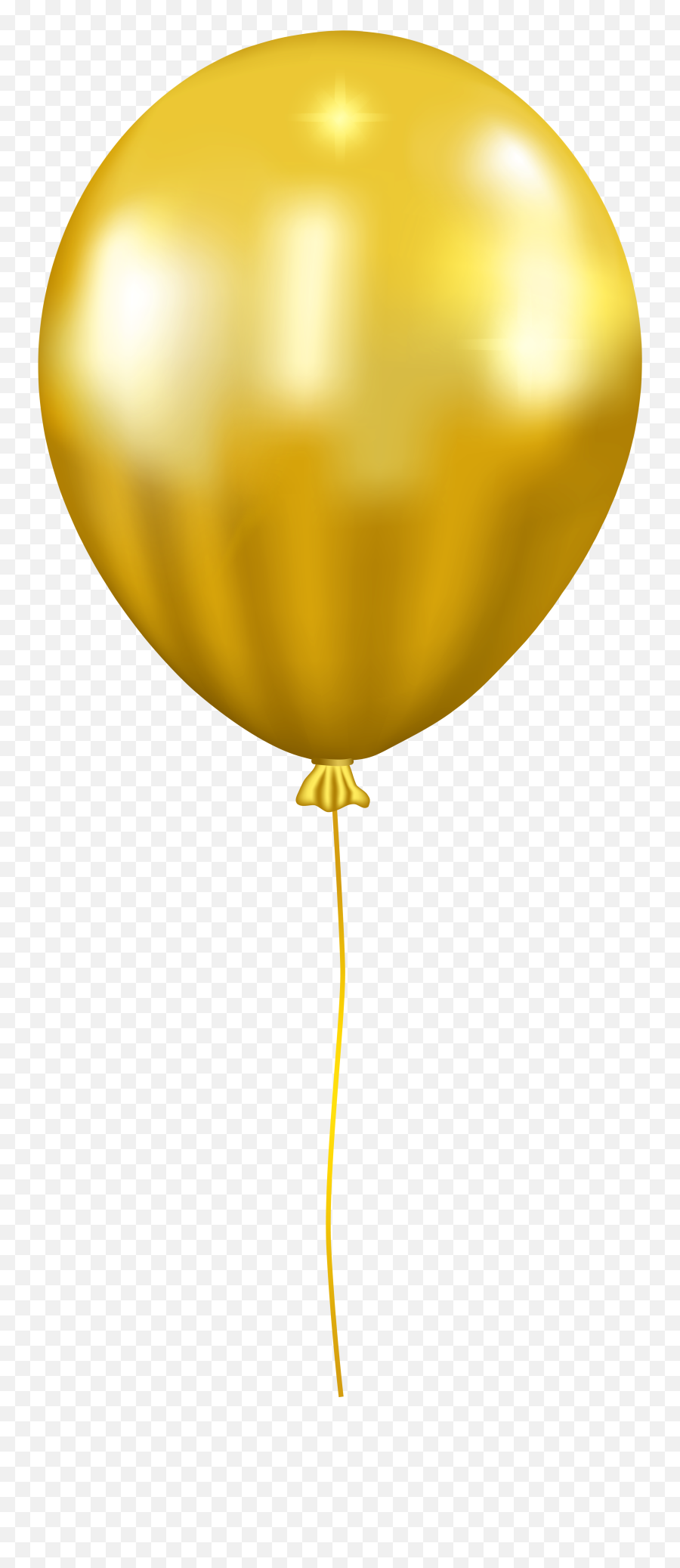 Download Free Png Gold Balloon Transparent Image Gallery - High Resolution Gold Balloon Png,Balloons With Transparent Background